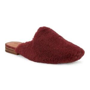 Lucky Brand "Colliey" shearling Slip On Mules